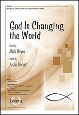 God Is Changing the World SATB choral sheet music cover